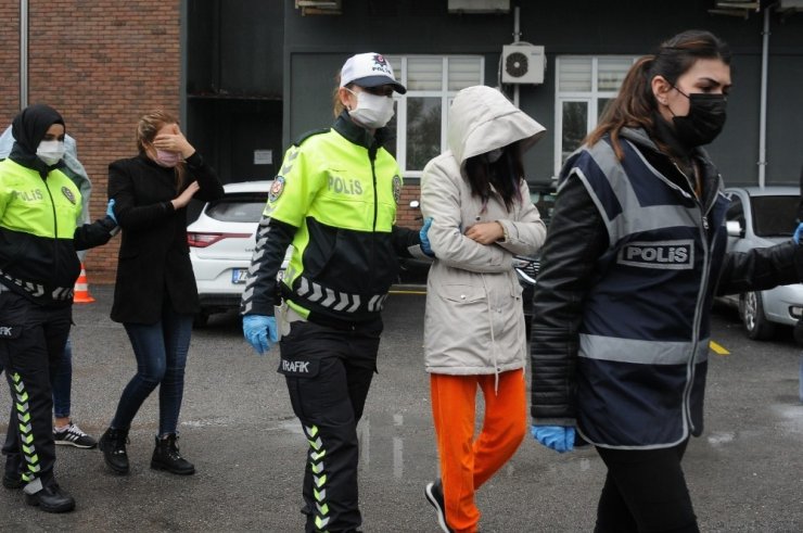 Yabancı uyruklu kadınlara zorla fuhuş operasyonu: 16 gözaltı
