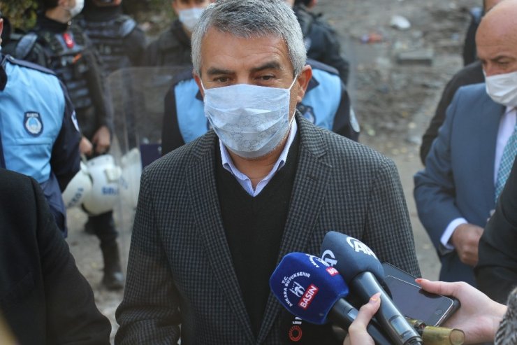 İçişleri Bakanlığının talimatı ile Başkent’teki metruk yapılar yıkılıyor