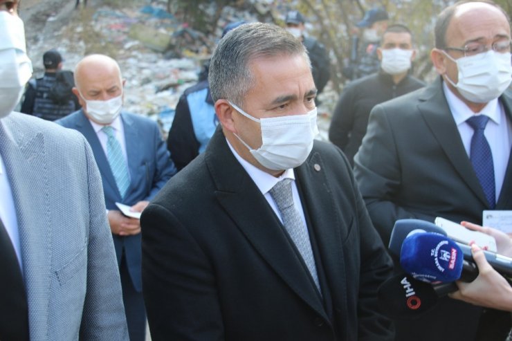 İçişleri Bakanlığının talimatı ile Başkent’teki metruk yapılar yıkılıyor