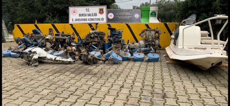 Bursa jandarmadan ’tekne’ operasyonu: 2 gözaltı