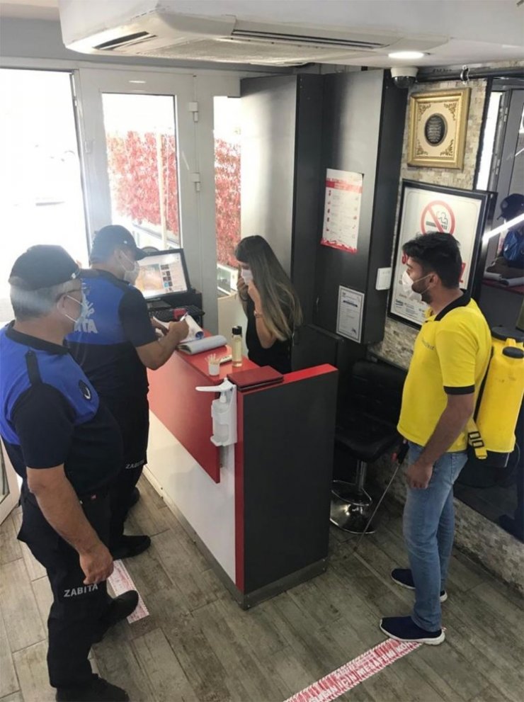 Büyükşehir zabıta ekiplerinden, "Salgınla Mücadele" kararlılığı