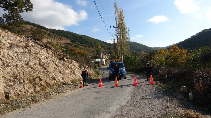 Çanakkale’de bir köy karantinaya alındı