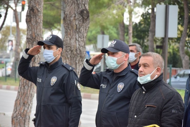 Lapseki’de 10 Kasım Atatürk’ü Anma töreni