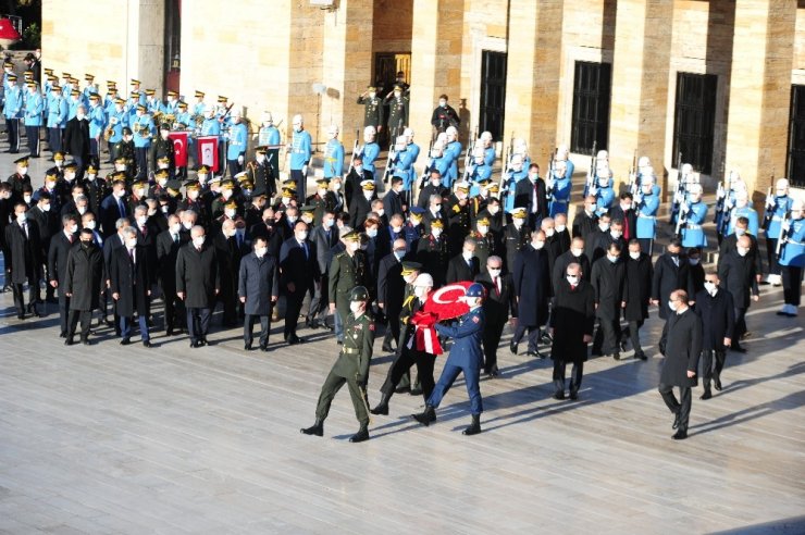 Devlet erkanı 10 Kasım’da Anıtkabir’i ziyaret etti