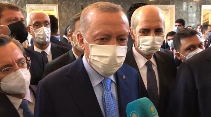 Cumhurbaşkanı Erdoğan: "Rusya hangi anlayış içerisinde yerini alıyorsa bizim de gözlem ve denetleme ekiplerimiz aynı anlayışla yerini alacaktır”