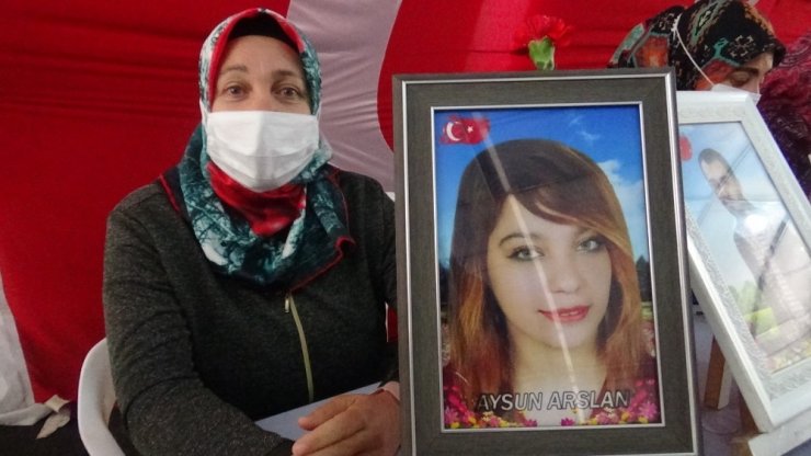 Evlat nöbetindeki Aydan Arslan: "Kızımın hayalleri vardı, PKK’lılar hayallerini çalıp dağa kaçırdı"