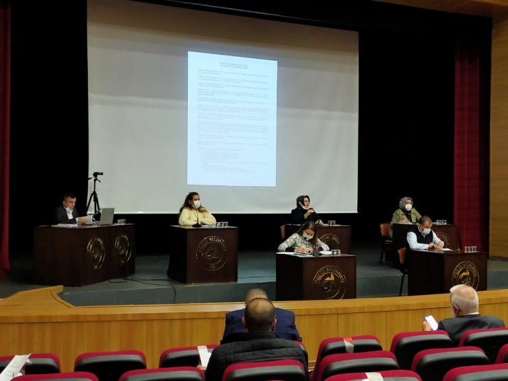 Düzce Belediyesi Kasım ayı meclis 3. birleşimi yapıldı