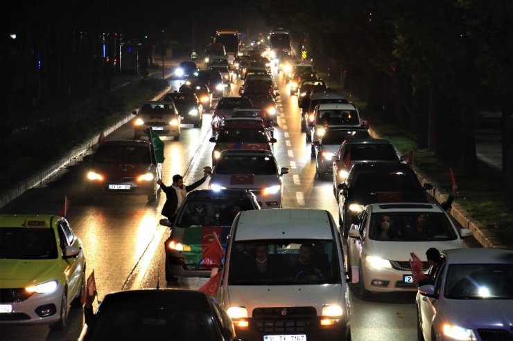 Elazığ’dan Azerbaycan için bin araçlık zafer konvoyu