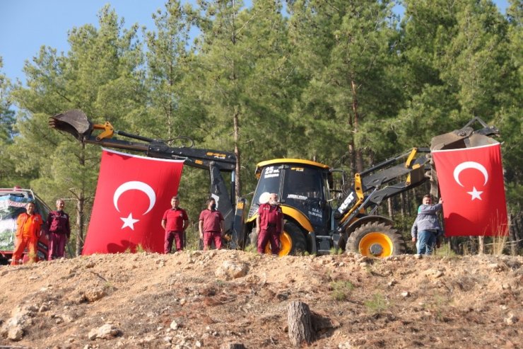 Milli Ağaçlandırma Günü küçük Esin’in doğum günü