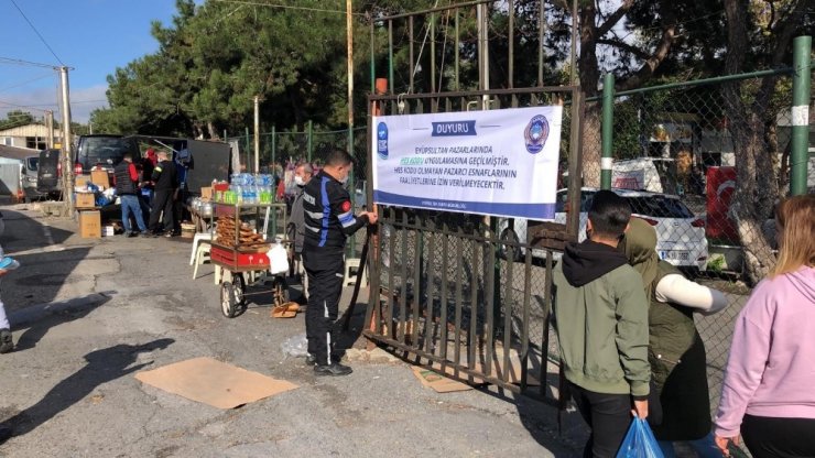 Eyüpsultan’da HES kodu olmayan esnaf tezgah açamayacak