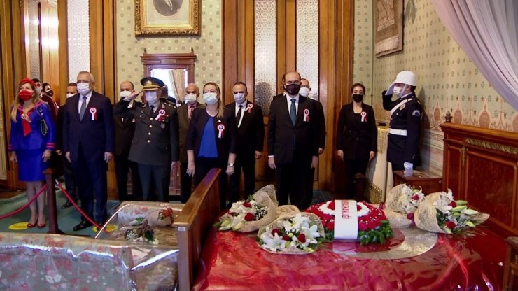 Gazi Mustafa Kemal Atatürk, vefatının 82’nci yıl dönümünde Dolmabahçe Sarayı’nda anıldı