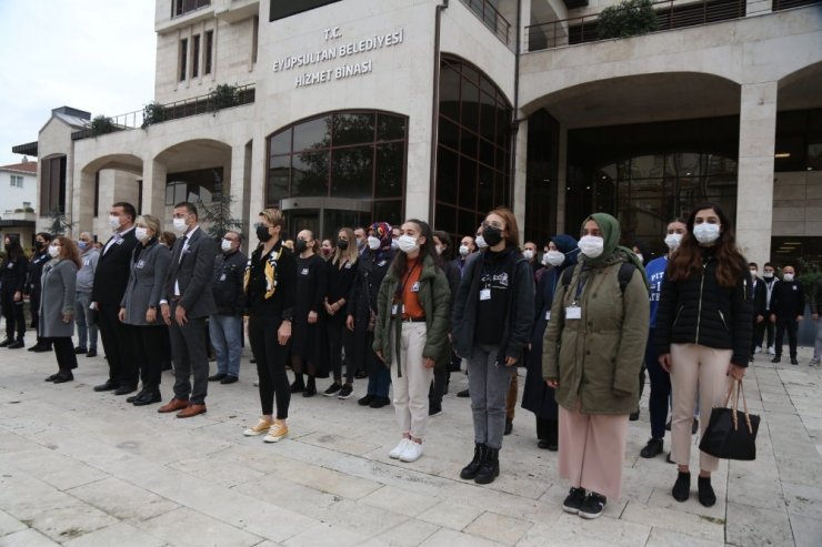 Gazi Mustafa Kemal Atatürk Eyüpsultan’da törenlerle anıldı