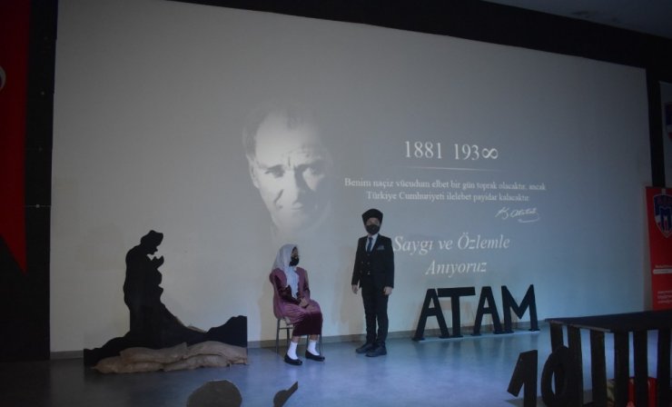MER Kolejinde Atatürk anıldı