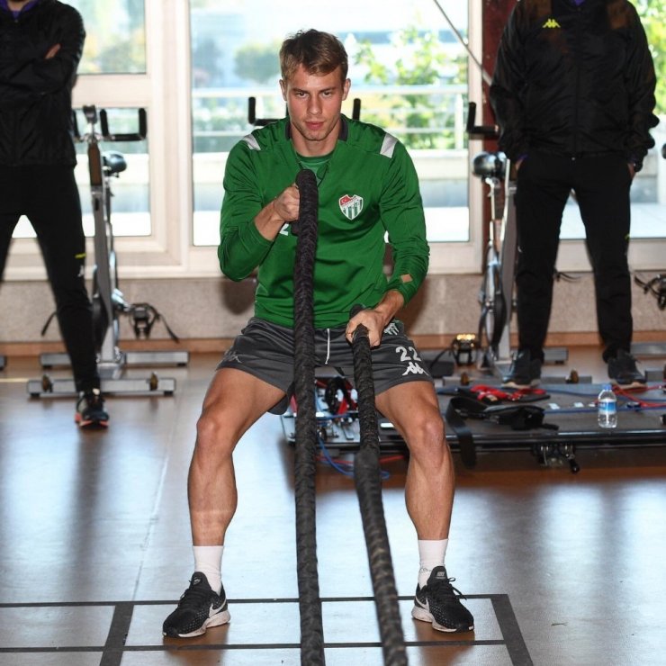 Bursaspor kondisyon çalıştı