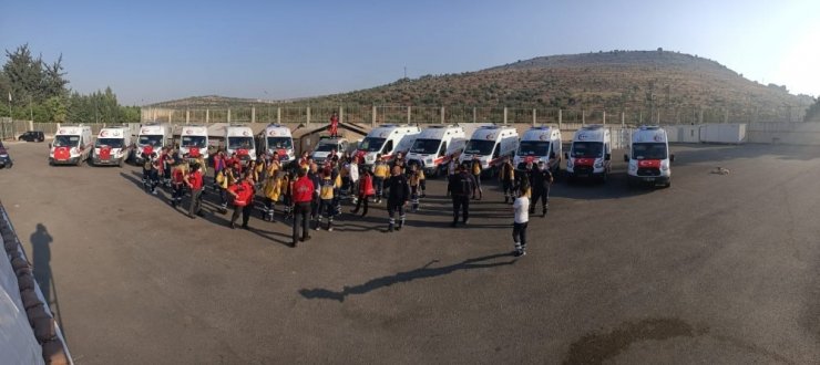 Sınırda nöbet tutan UMKE ekibi Ata’yı andı