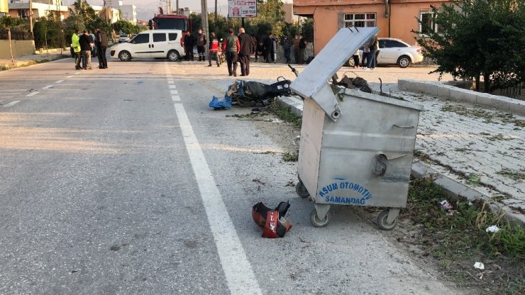 Samandağ’da feci kaza: 3 yaralı