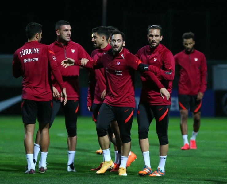 A Milli Takım, Hırvatistan maçı hazırlıklarını tamamladı