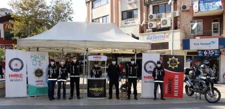 Vatandaşlar Narkorehber ve Narkonokta ile uyuşturucuya karşı bilinçlendiriliyor