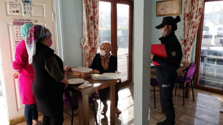 Korona virüs denetimleri devam ediyor