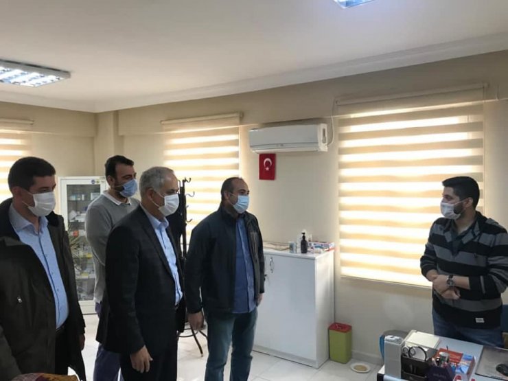 Sandal’dan Başkan Yaman’a ziyaret