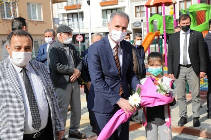 Hamidiye Mahallesi yeni parkına kavuştu