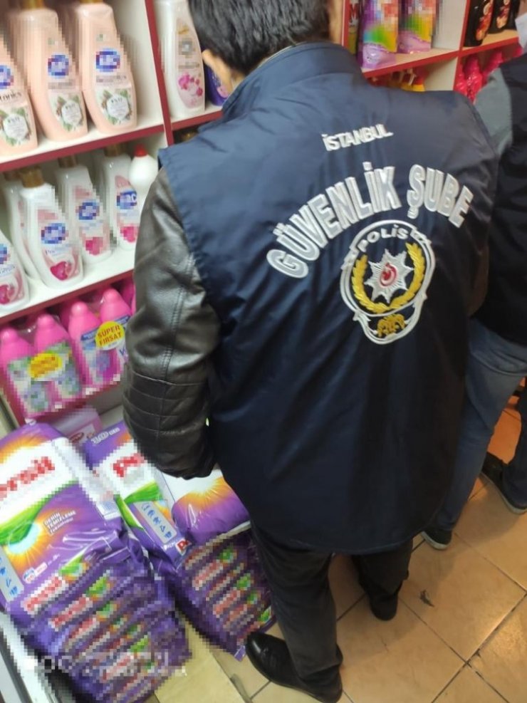 Fatih’te sahte deterjan operasyonu