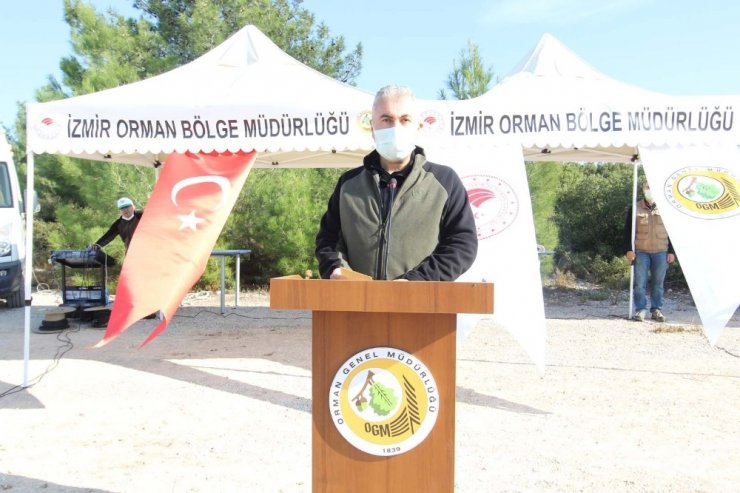 İzmir’de 30 noktada 20 bin fidan toprakla buluştu