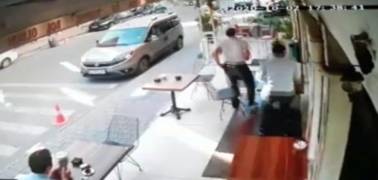 Kağıthane’de forkliftin 9 yaşındaki kıza çarpma anı kamerada