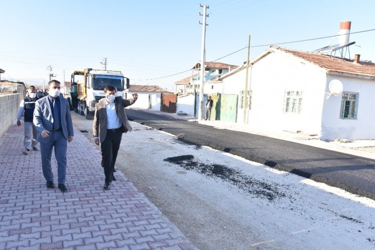 Karatay’da 200 bin ton asfalt hedefi aşıldı