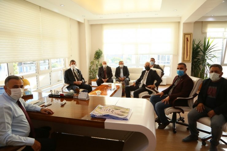 Kayseri ASKF’den Başkan Cabbar’a teşekkür ziyareti