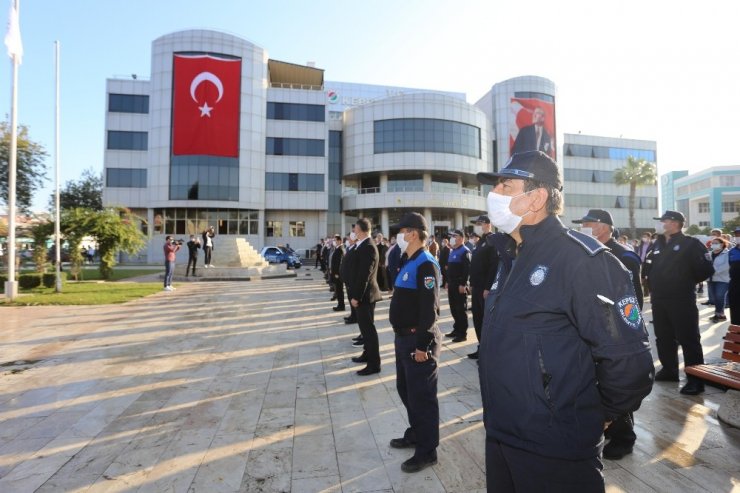 Kepez’de 10 Kasım Atatürk’ü anma töreni