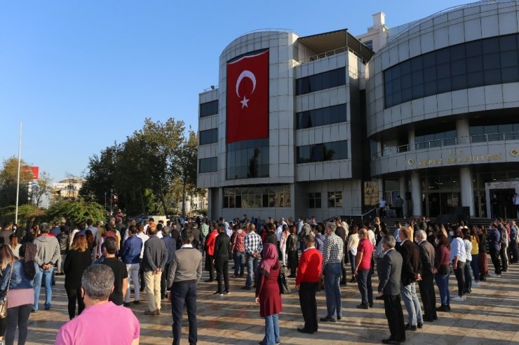 Kepez’de 10 Kasım Atatürk’ü anma töreni