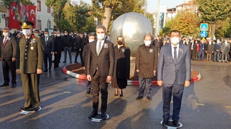 Malatya’da Atatürk’ün ölümünün 82.yılı anma törenleri