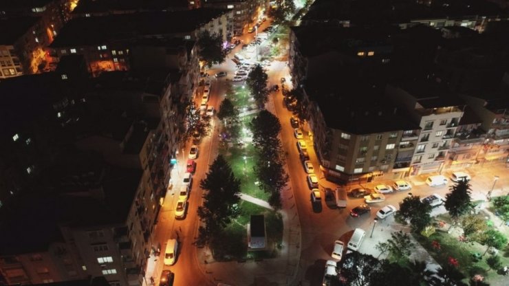 Yeşil alanlarda LED aydınlatma ile tasarruf sağlanıyor