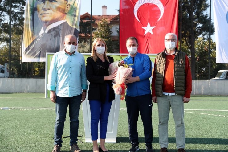 Merkezefendi Belediyesinden amatör spor kulüplerine malzeme desteği