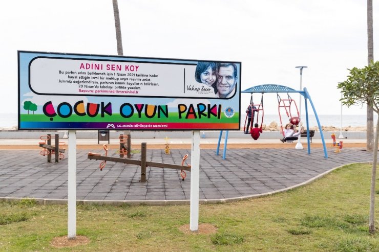 Mersin’de parkların isimlerini çocuklar belirleyecek
