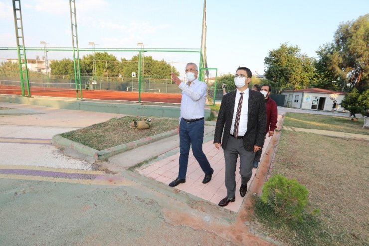 Mezitli’ye yeni spor tesisleri kazandırılacak