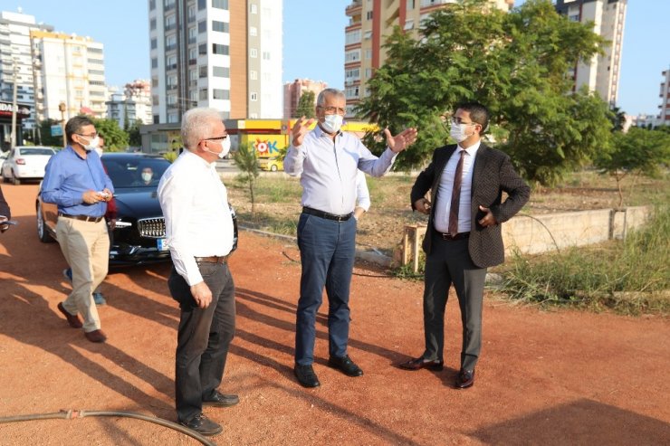 Mezitli’ye yeni spor tesisleri kazandırılacak