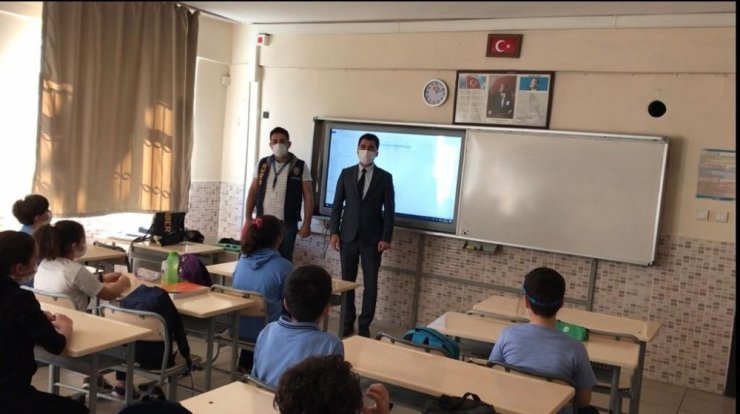 Öğrencilere ’Siberay’ projesi anlatıldı