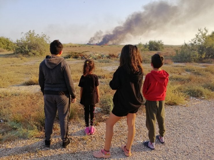 Göksu Deltası’nda yangın