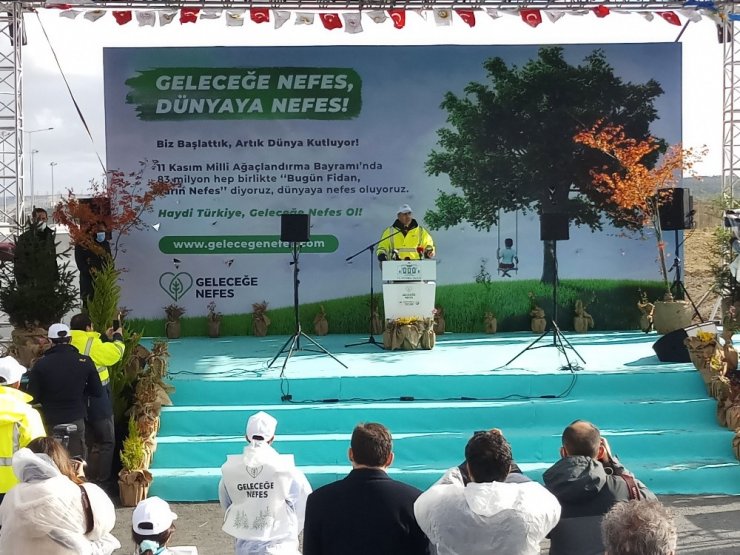 İstanbul Valisi Ali Yerlikaya ‘Milli Ağaçlandırma Günü’ etkinliğine katıldı