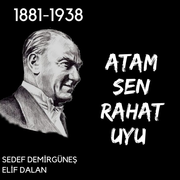 Özel Bornova Radikal Okulları öğrencilerinden 10 Kasım’a özel posterler