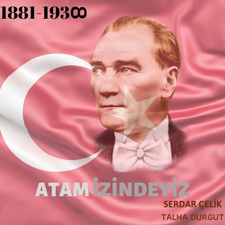 Özel Bornova Radikal Okulları öğrencilerinden 10 Kasım’a özel posterler