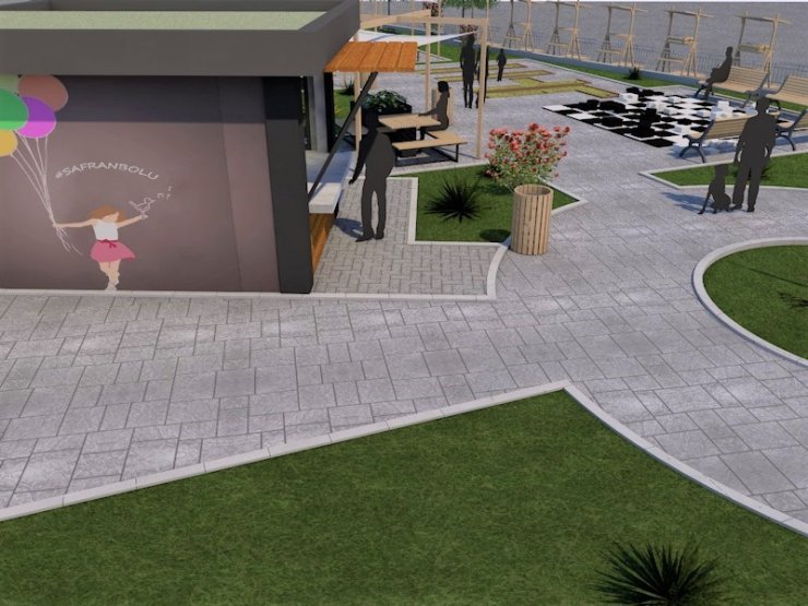 Safranbolu’da parklar yenileniyor