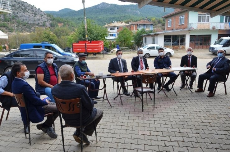 Kaymakam Tuncer’den Geçitli köyünde inceleme