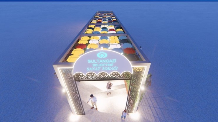 Sultangazi’ye Sanat Sokağı