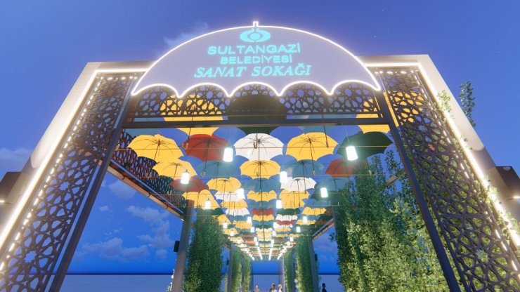 Sultangazi’ye Sanat Sokağı