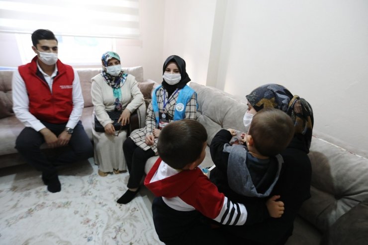 Talas’tan dezavantajlı ailelere çok yönlü destek