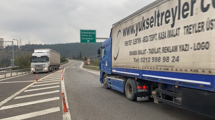 TEM Otoyolu Bolu Dağı Tüneli 27 gün sonra trafiğe açıldı