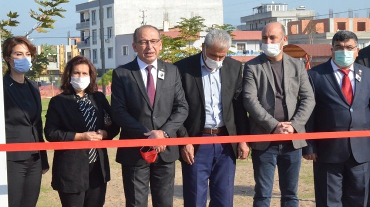 Atatürk anısına 82 fidan dikildi